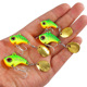 2 Pcs Metal Spinner Baits weedless spinner blade baits Fresh Water Bass Swimbait Tackle Gear