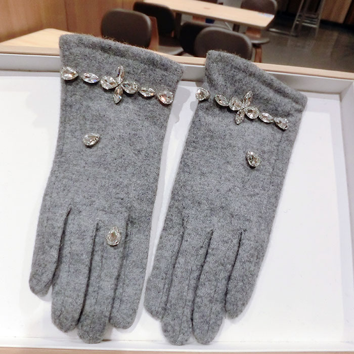 Women's Preppy Style Japanese Style Sweet Solid Color Gloves 1 Pair display picture 7