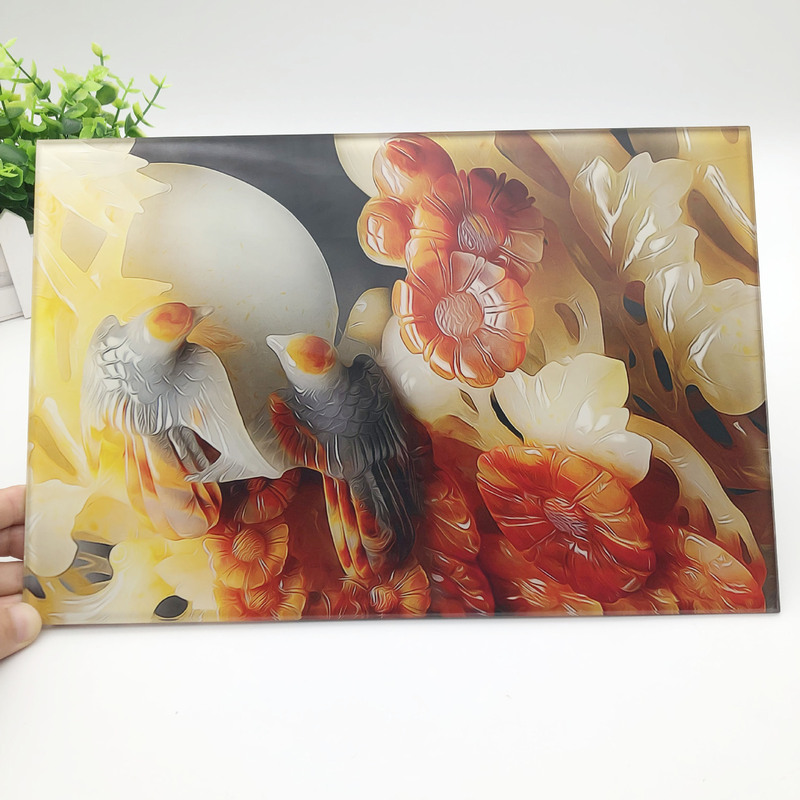 Glass UV Color Printing, Glass UV Inkjet Silk Screen, Tempered Glass UV Color Printing, UV Flat Glass Silk Screen