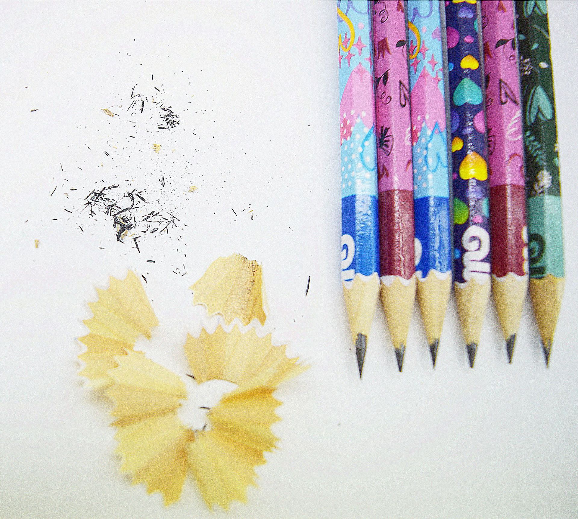 Cartoon Eraser Love + Pencil Combinación de artículos para estudiantes