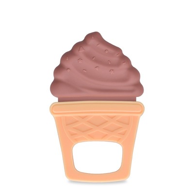 创意用品冰淇淋婴儿牙胶环宝宝磨牙棒硅胶磨牙咬牙棒促进牙齿发育|ru