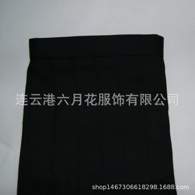 JK Sailor Uniform (June Flower God) Diablo Girl Waterman Academy — Black & White, Mini and Long Skirt Options