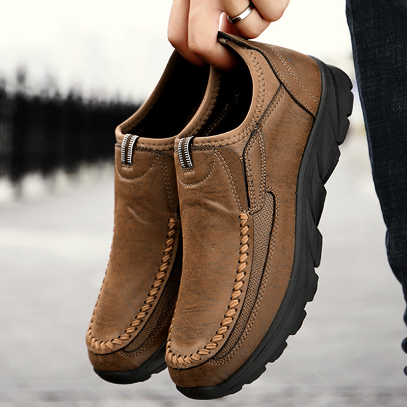 Men Casual Shoes Loafers Sneakers New Fa...