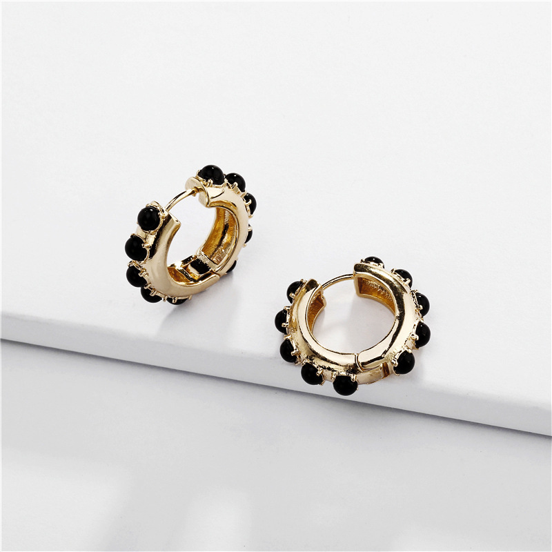 Wholesale Jewelry Fashion C Shape Alloy Plating Earrings display picture 4