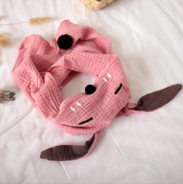 토끼 핑크 얇은 섹션