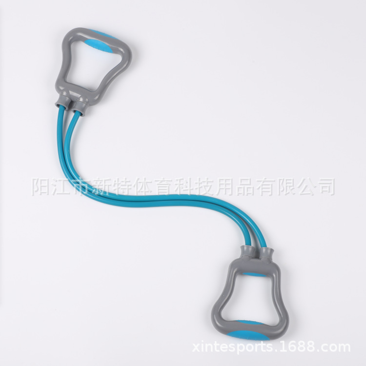 厂家直供乳胶拉力器 塑柄拉力器 儿童乳胶拉力器 健身器材 拉力器