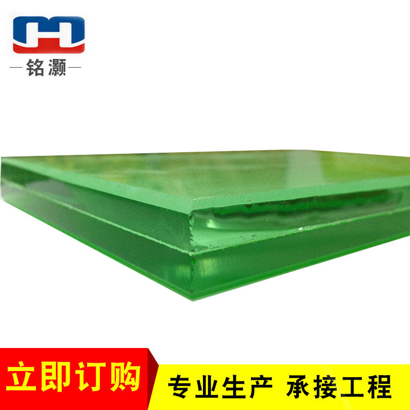 厂家定制各种规格尺寸钢化夹胶玻璃 加工夹胶玻璃湿夹干夹玻璃