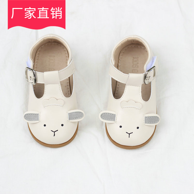 廠家直銷 2020小動物魔術貼嬰兒學步鞋橡膠軟底包頭兒童鞋批發