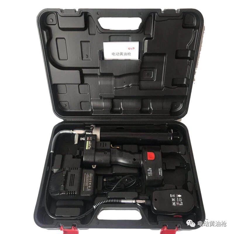 GRT出口同款18V长寿命LG1800数显带排气电动黄油枪排气高压黄油机