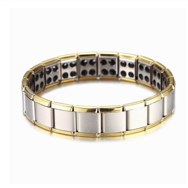 Stainless Steel Magnetic Link Bracelet