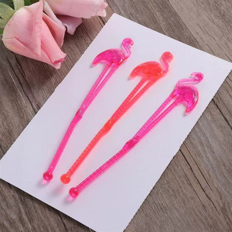 Cocktail cocktail stick for party, plastic disposable mixing stick polypropylene