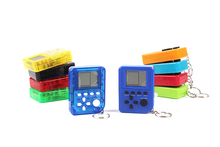 Consola portátil mini Tetris GAME BOX japonesa, juguete colgante nostálgico_voghion.com