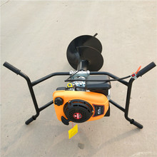 农场果园栽树挖坑机 大棚用打眼机 小型手提式植树挖坑机