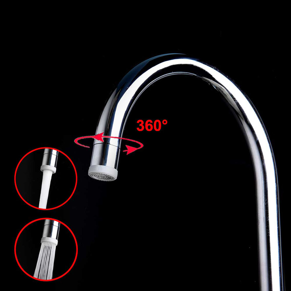 双功能延伸节水水龙头起泡器硅胶头防溅过滤嘴厨房龙头加长起泡器