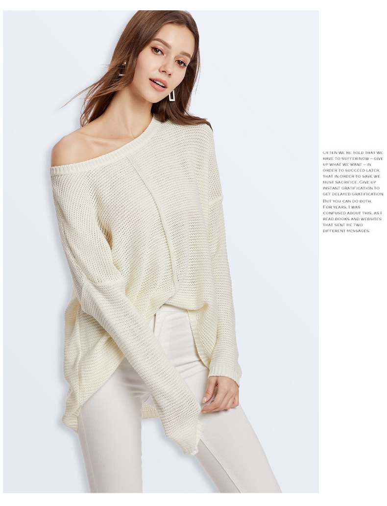Damen Strickpullover Große Größen Für Herbst Und Winter_voghion.com