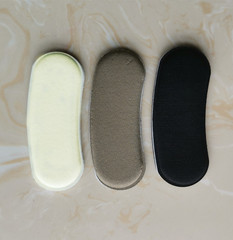 Thickened fabric heel pads, foam elastic sponge heel pads, Hebolili heel cushions, wholesale from manufacturer