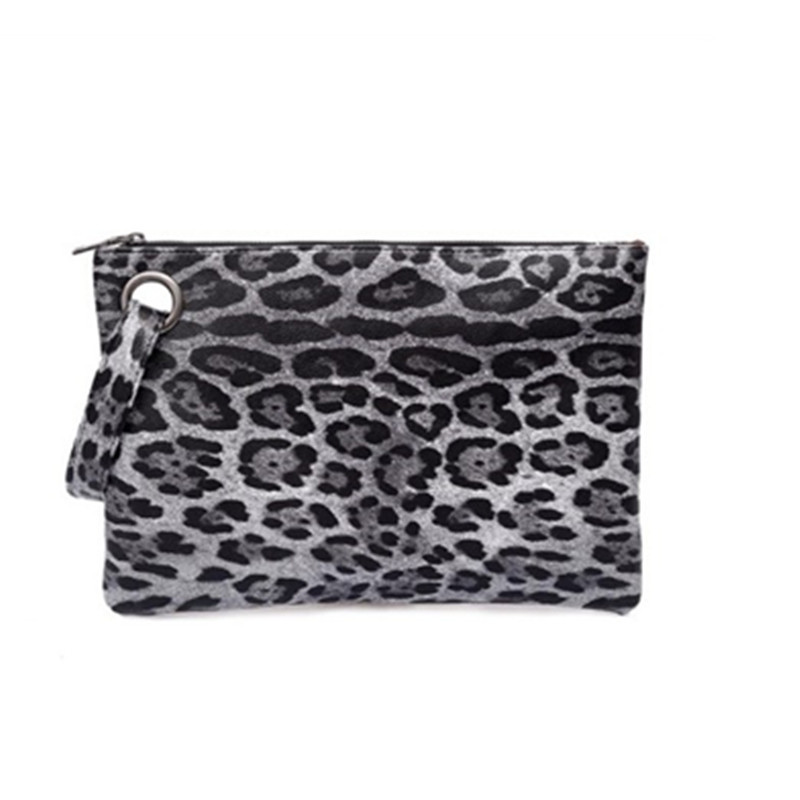 Leopard print handbag, women's zero wallet, fashionable women's banquet handbag, envelope_voghion.com