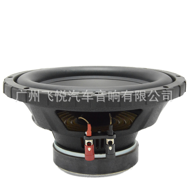 Manufacturer Supplies Hifine 10inch Single Magnetic Mono Coil Car Bass Speaker Car Audio Modified Subwoofer