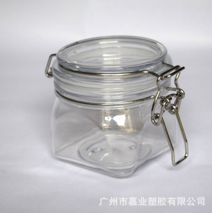 现货350ml化妆品面膜罐 食品级蜂蜜密封罐 厨房收纳塑料密封罐