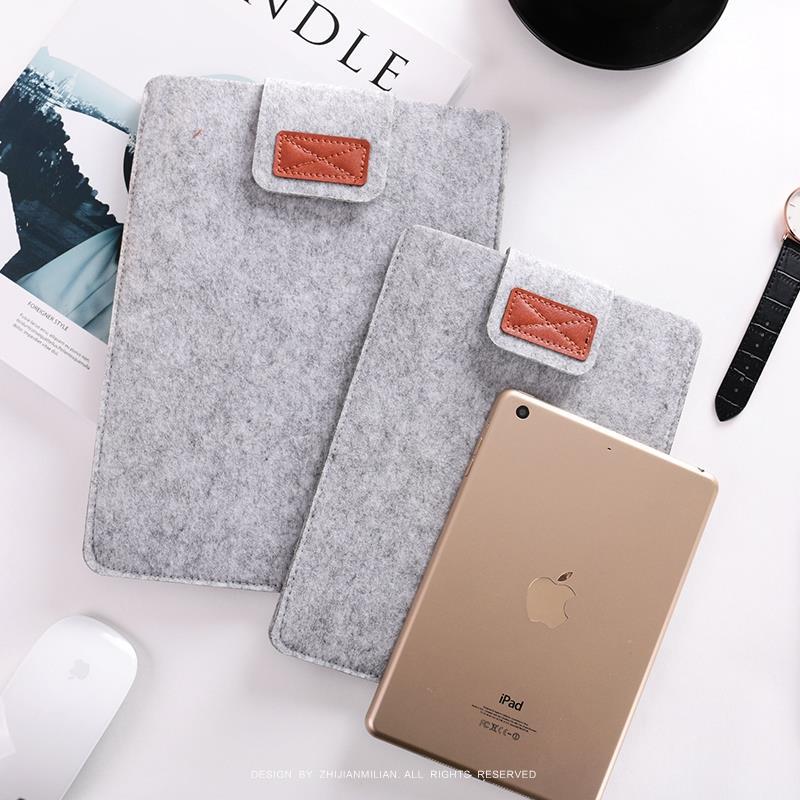 Cross-border Direct Supply Portable A4 File Bag Felt File Bag Felt Storage Bag Korean Flat Felt Computer Bag