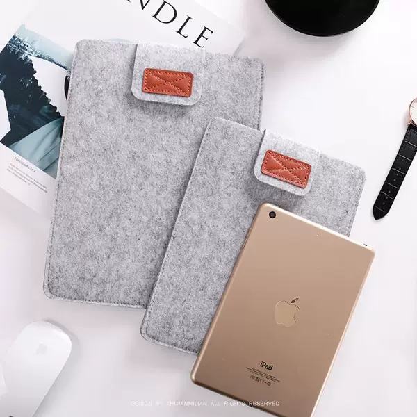 Cross-border Direct Supply Portable A4 File Bag Felt File Bag Felt Storage Bag Korean Flat Felt Computer Bag