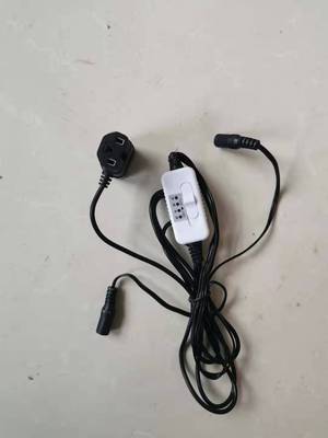 電動車摩托車電熱手套專用線 加熱手套發熱手套電源線 通用調溫線