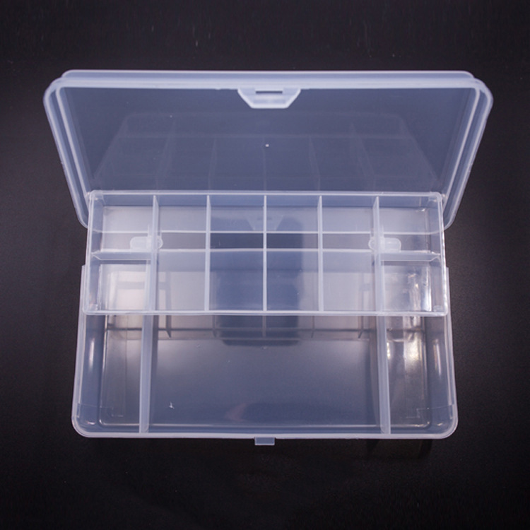 双层路亚工具盒鱼饵盒塑料盒路亚盒海钓配件盒钓具渔具用品配件