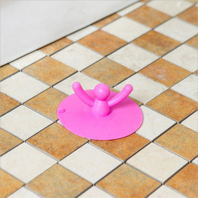 Assistant partner kitchen bathroom sink plug silicone floor drain cover villain wash basin bathtub water plug
