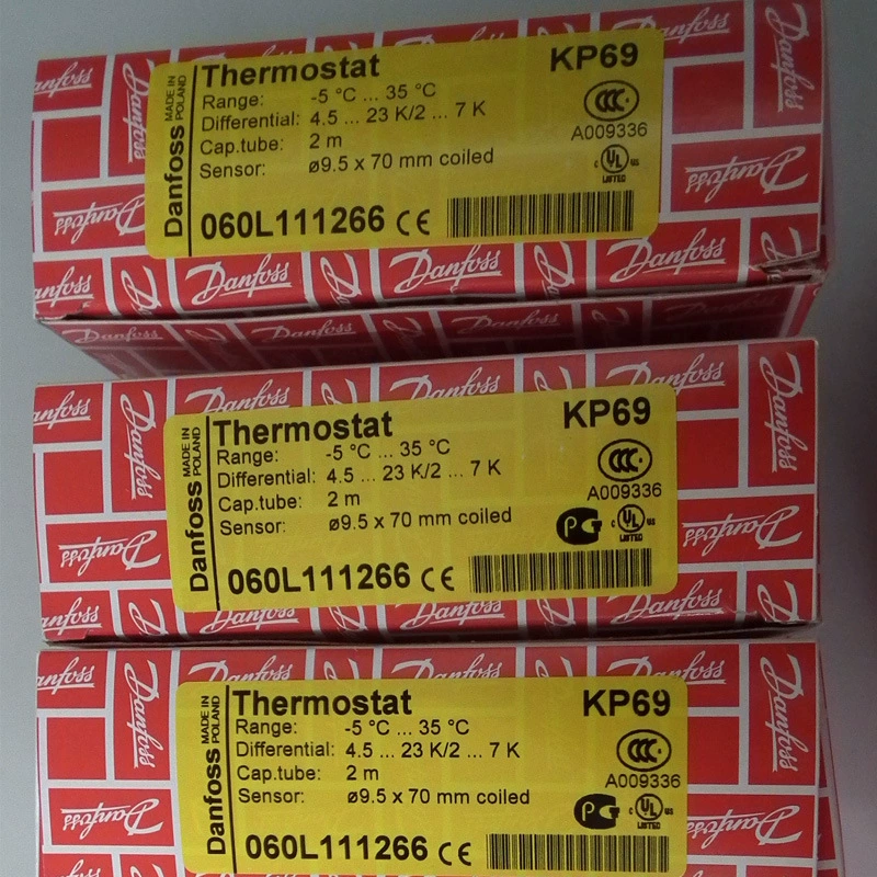 Данфосс Danfoss KP69 термопереключатель -5 ℃ -35 ℃ контроллер температуры Danfos 060L1112