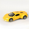 Warrior, realistic supercar, alloy car, car model, toy, scale 1:32, Birthday gift