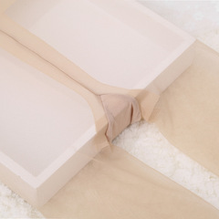 Meiersi Sheer Stockings, Cut-to-Size for Tangle-Free Wear—Internet-Famous High-Waisted Style with Nude-Like Feel, T-Crotch Design, Flesh-Colored Fabric, and Ultra-Sexy Thigh-Hugging Appeal