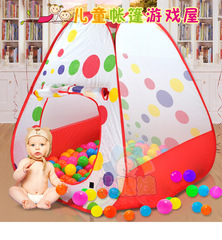 Children's tent baby play house indoor and outdoor wave ocean ball pool toddler tent wholesale dropshipping