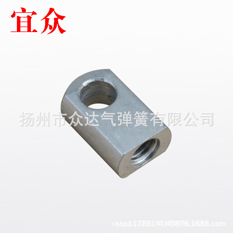 宜众供应气弹簧气动支撑杆 气弹簧接头配件 不锈钢气弹簧接头