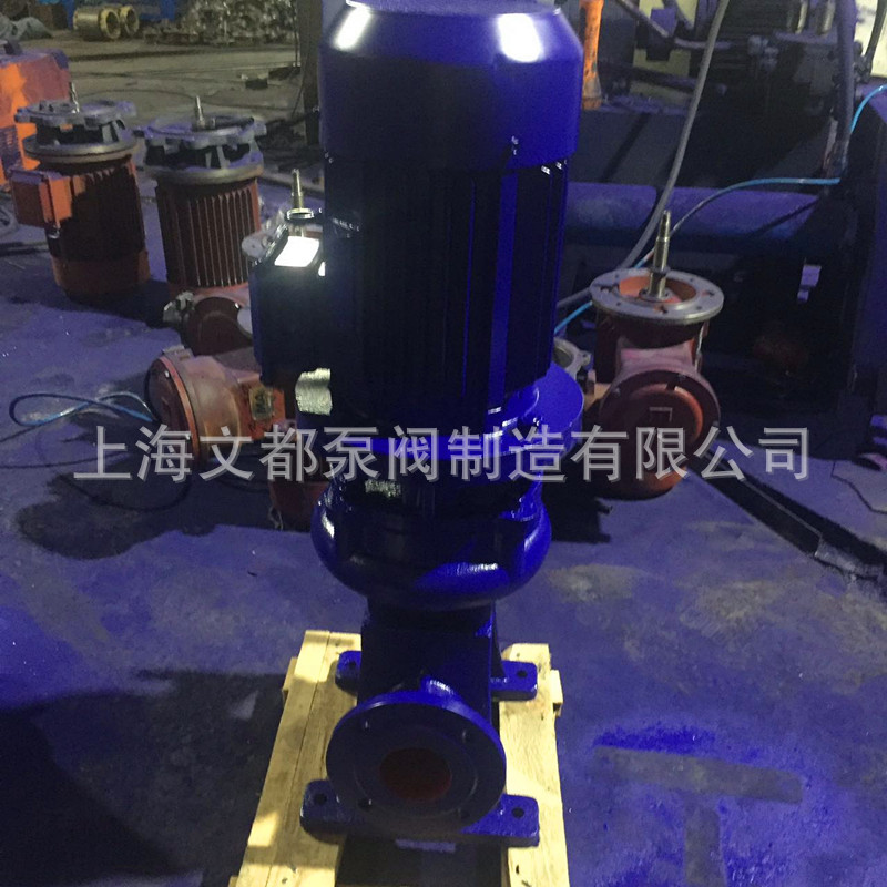 上海文都厂家直销LW50-15-25-2.2型立式不锈钢防爆无堵塞排污泵