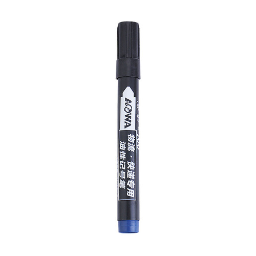 700 boxes of express black felt-tip pen oil marker blue red wholesale waterproof non-fading non-erasable thick 