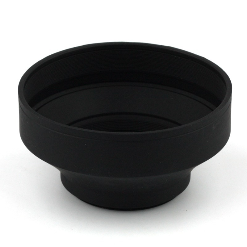 49mm 52mm 55mm 58mm 62mm 67mm 72mm 77mm三用遮光罩橡胶遮光罩