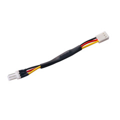 Computer CPU three-pin fan speed reduction wire Mainboard 3pin Deceleration wire Voltage reduction wire 3PIN extension wire