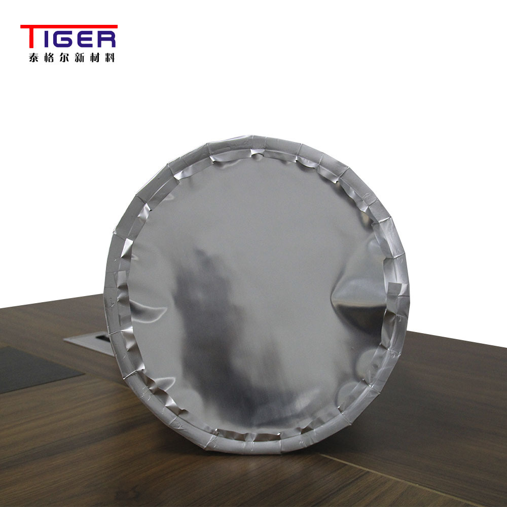 供应胶水铝箔袋防漏防水铝箔立体袋圆底桶袋铁桶内包装纯铝袋