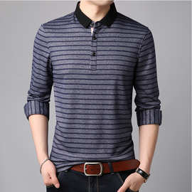 跨境专供Cross border exclusive men's long sleeved T-shirt