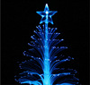 The new creative colorful glowing Christmas tree Christmas light toy LED flash fiber tree stall hot sale