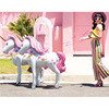 Cartoon big toy, balloon, evening dress, decorations, new collection, 3D, unicorn