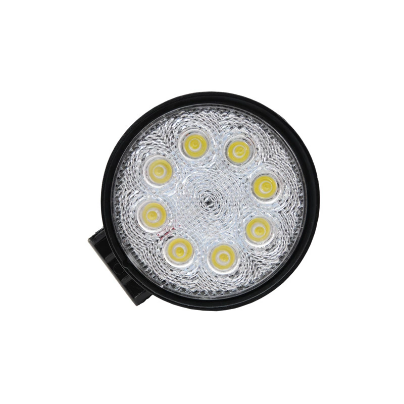 LED-рабочий внедорожник, огни, круглые фары, 24W, 12В, 24В