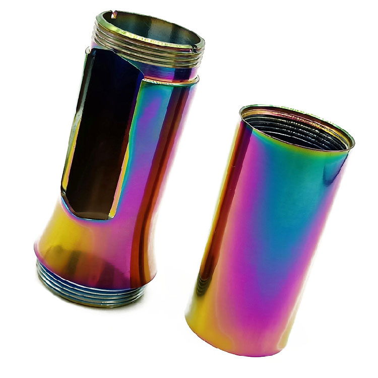 彩色真空镀膜 不锈钢PVD电镀七彩 真空电镀厂家 炫彩表面处理