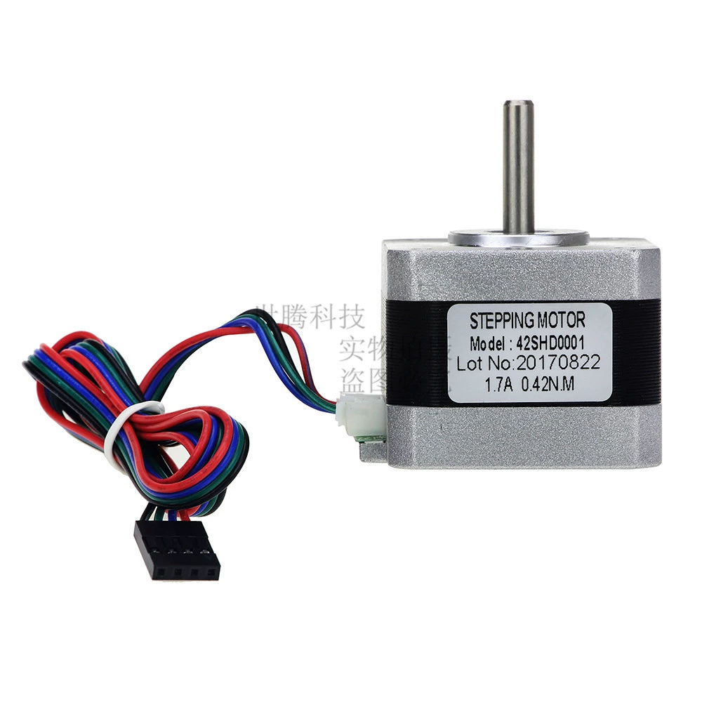 42 Шаговый двигатель 42SHD0001 DIY аксессуары 2-фазный 4-проводной высокой точности без шага падения
