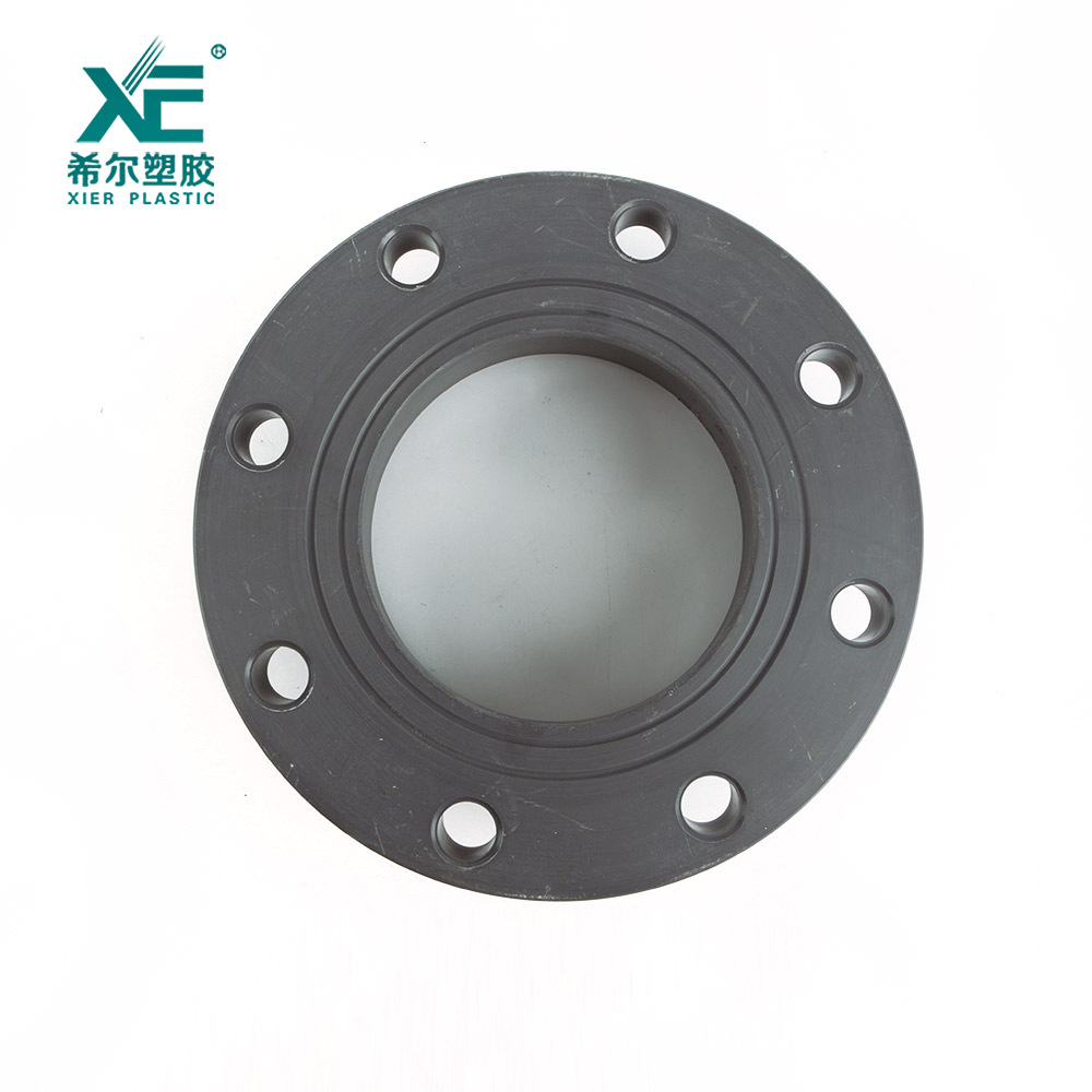 希尔厂家直销 PVC国标给水法兰 一体式法兰 DN80 90MM  胶粘内丝