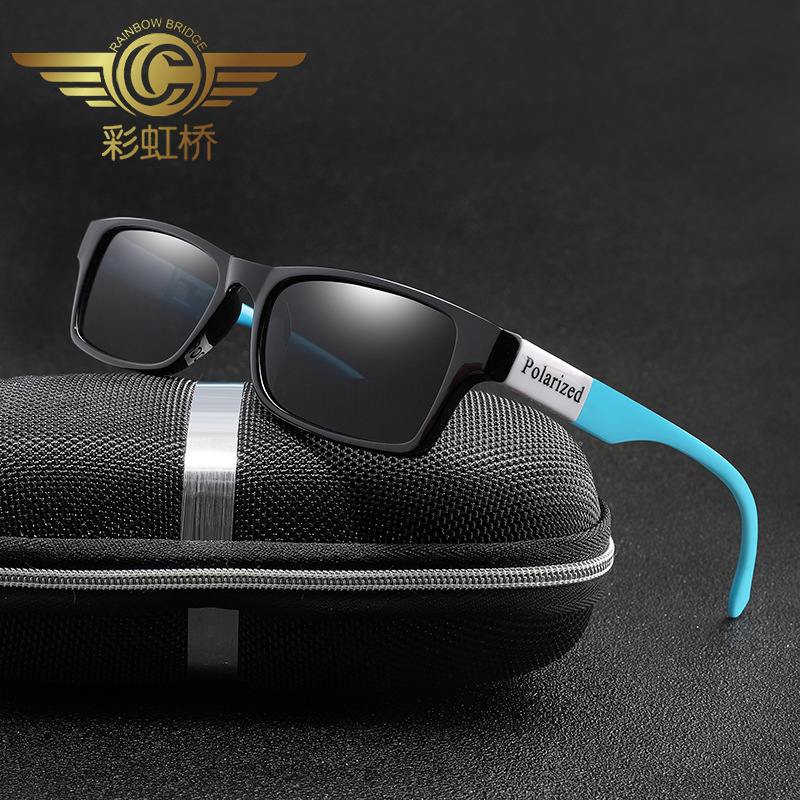 彩虹桥厂家批发户外装备变色镜片运动眼镜 骑行眼镜太阳眼镜D1900