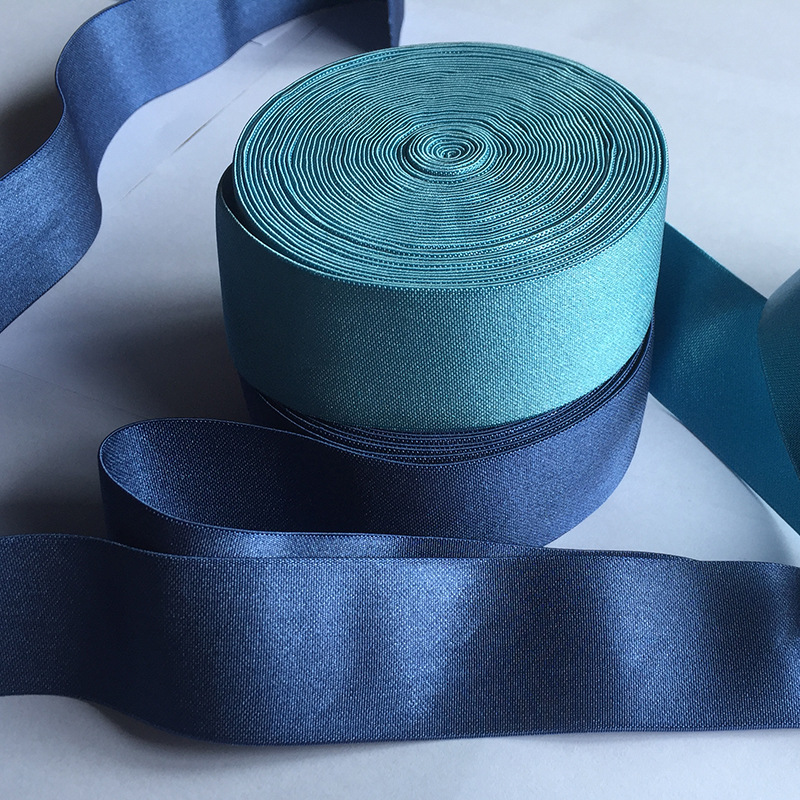 厂家供应 提花松紧带 提字松紧带 尼龙高弹平面松紧带