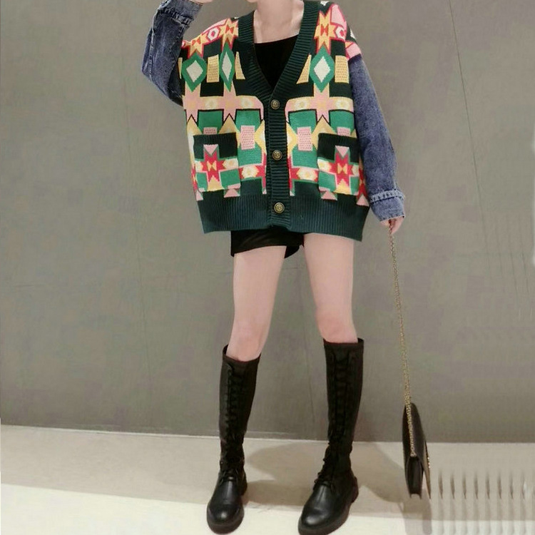 Pull femme en Acrylique - Ref 3414279 Image 4