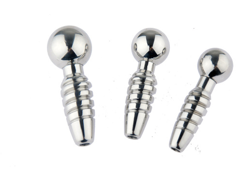 男用马眼棒尿道刺激扩张器导尿软管尿道堵弯曲螺纹尿道堵