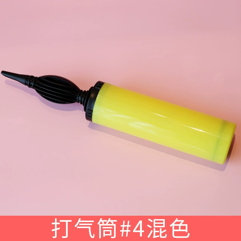 Air pump, inflatable plastic handheld balloon